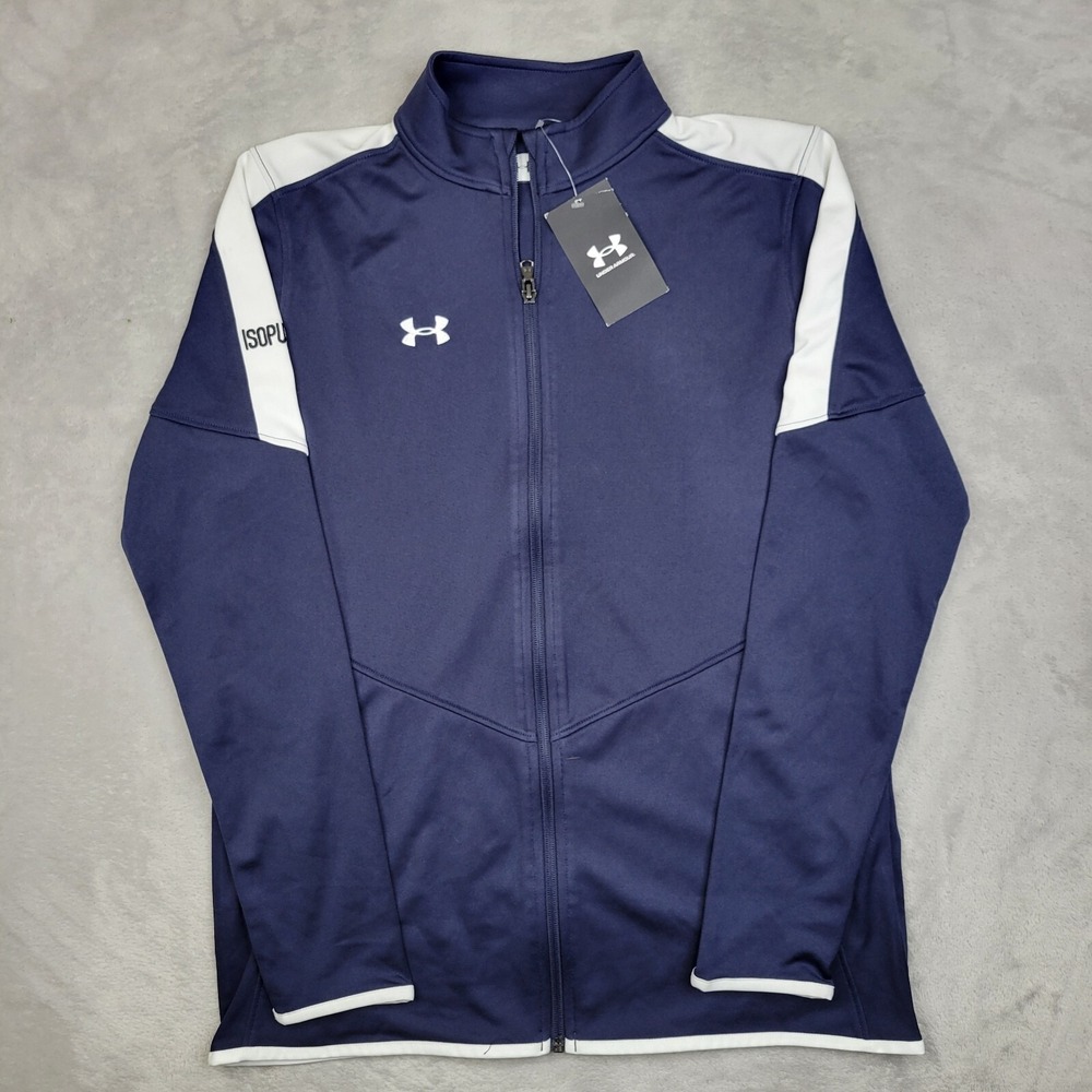 Under Armour 1/4 Zip Men Small Pullover Sweatshirt Sweater Heatgear UA Adult NEW
